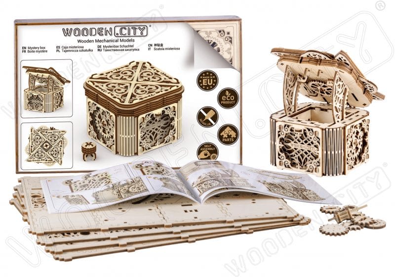 wooden city tajemnicza szkatułka opakowanie