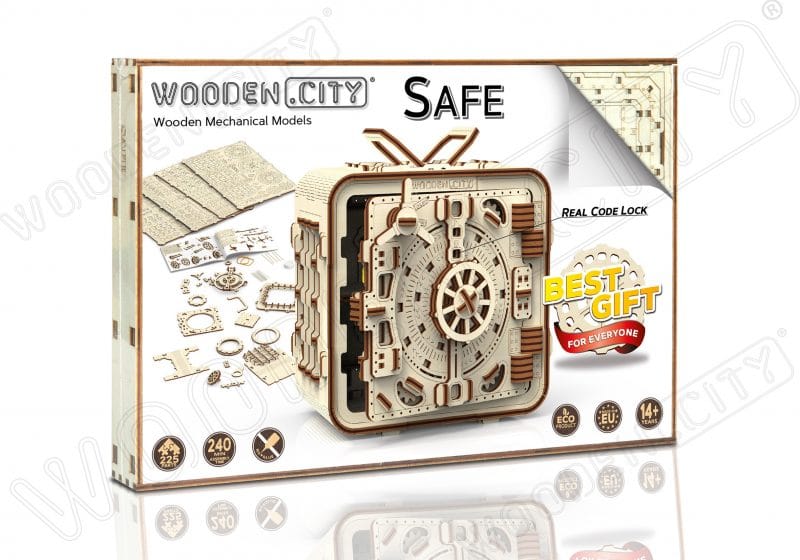 wooden city sejf opakowanie