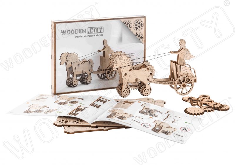 wooden city rydwan rzymski cały zestaw