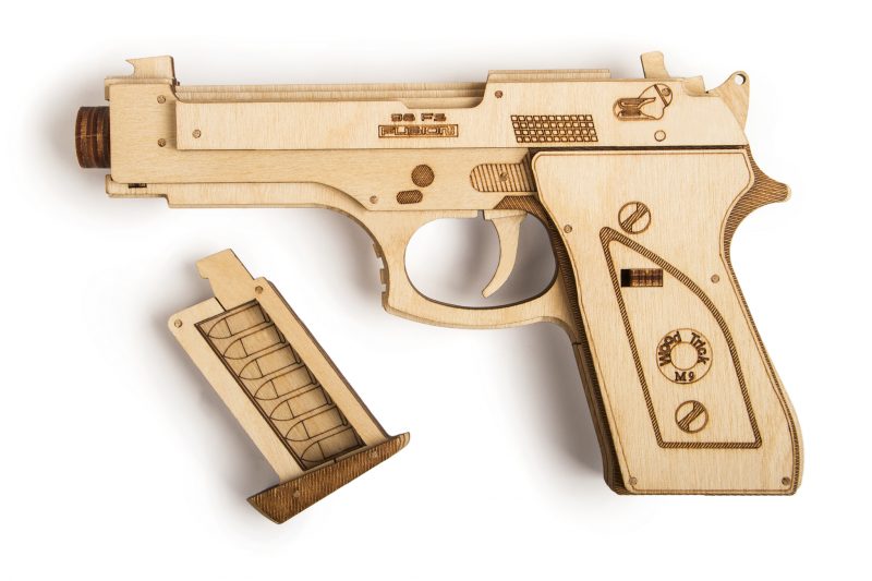 Wood Trick pistolet krótki